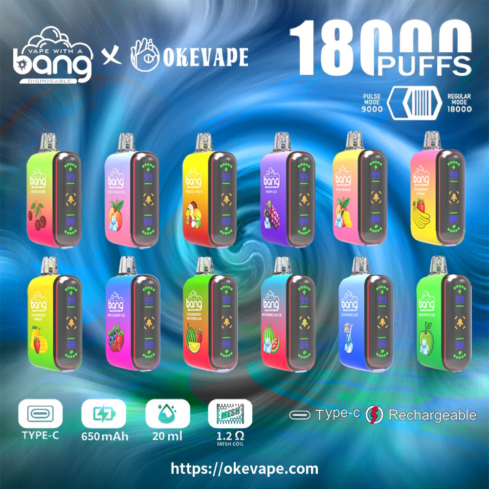 Bang Rocket 18000 Puffs Dual Mesh Wholesale Disposable Vape