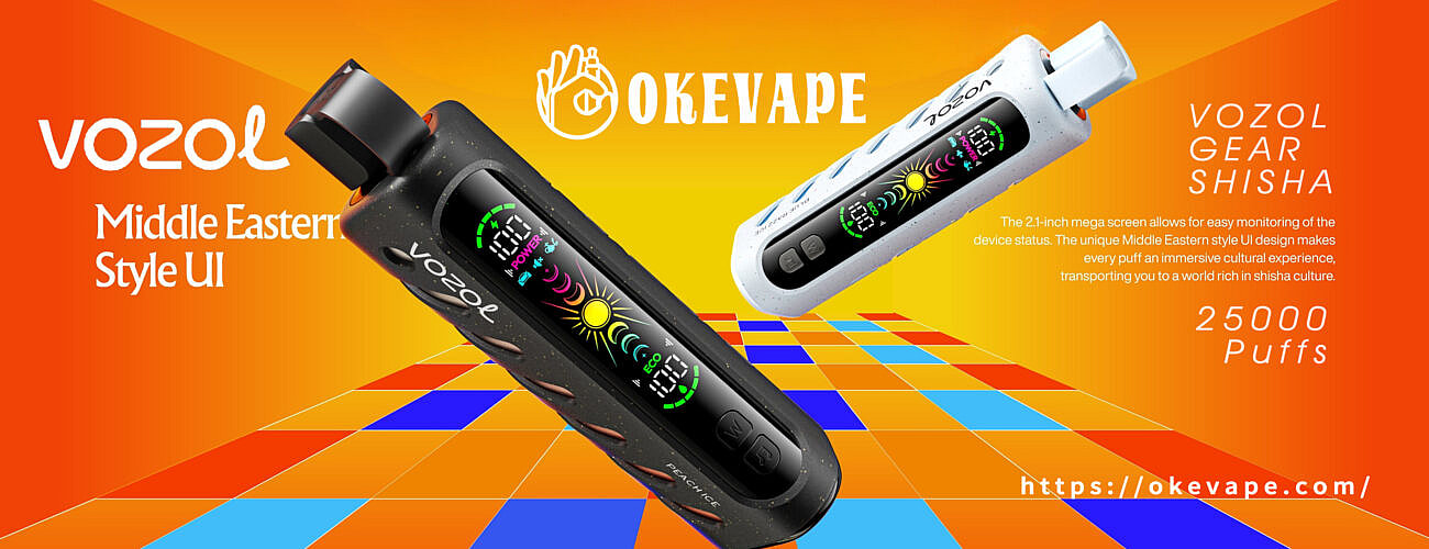 oke vape vozol gear shisha 25000 zaciągnięć