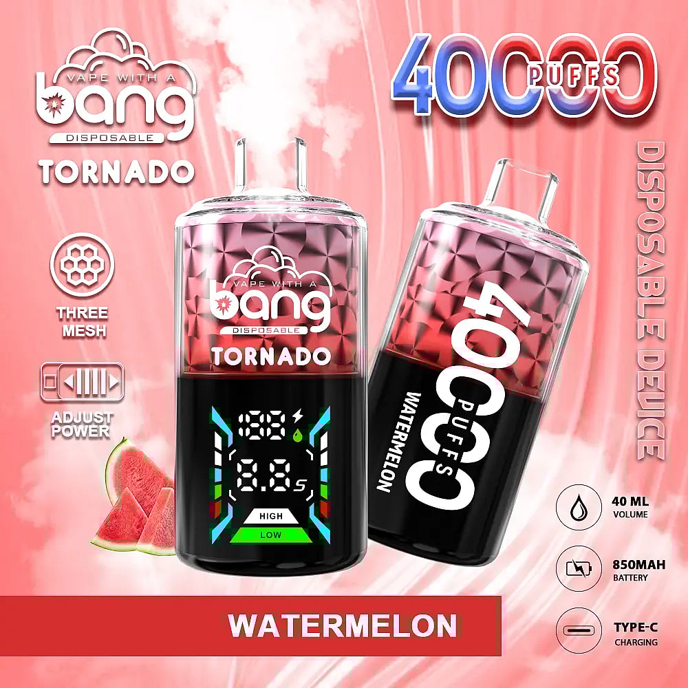 bang tornado 40000 bouffées vape jetable en gros