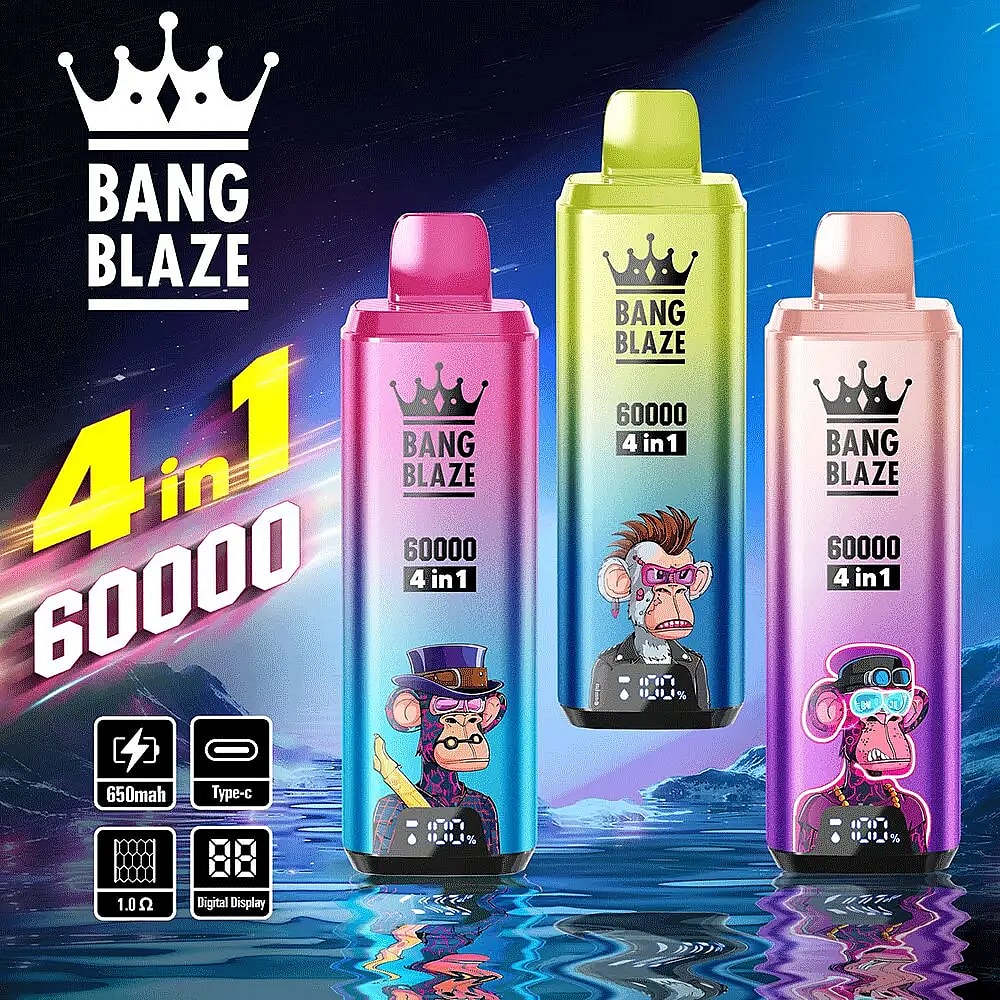 Bang Blaze 60 000 bouffées, vape jetable en gros