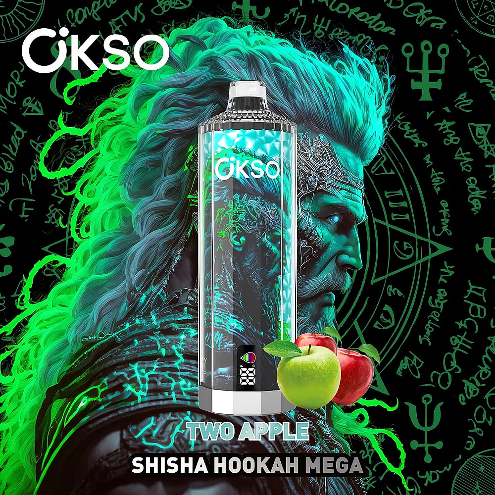 Cachimba Okso Mega 50.000, 50.000 bocanadas, desechable, venta al por mayor
