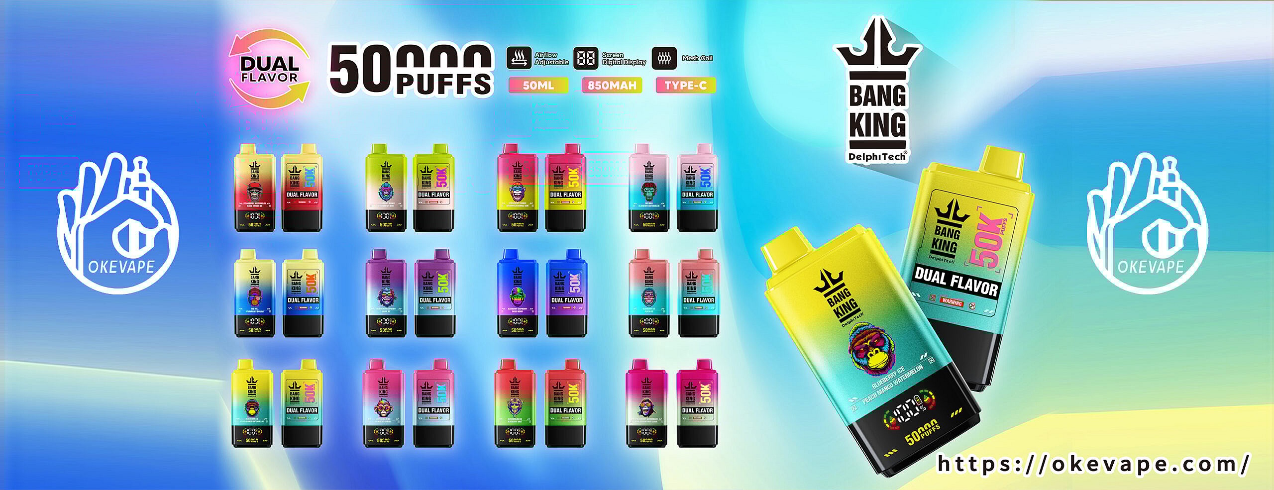 oke vape bang 50000 bouffées