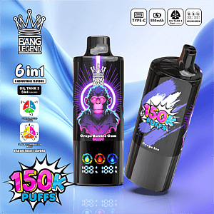 bang legend 150000 150k puffs 6 in 1 wholesale disposable vape