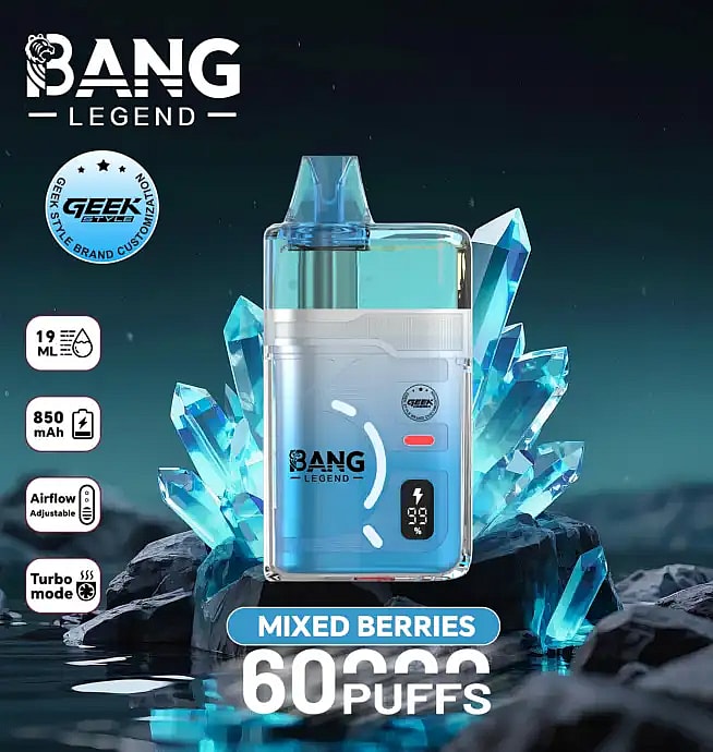 bang legend geek 60000 60k puffs wholesale disposable vape
