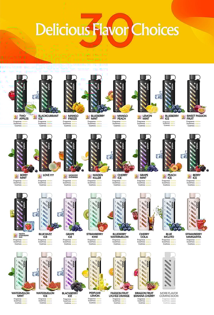 vozol gear shisha 25000 puffs wholesale disposable vape