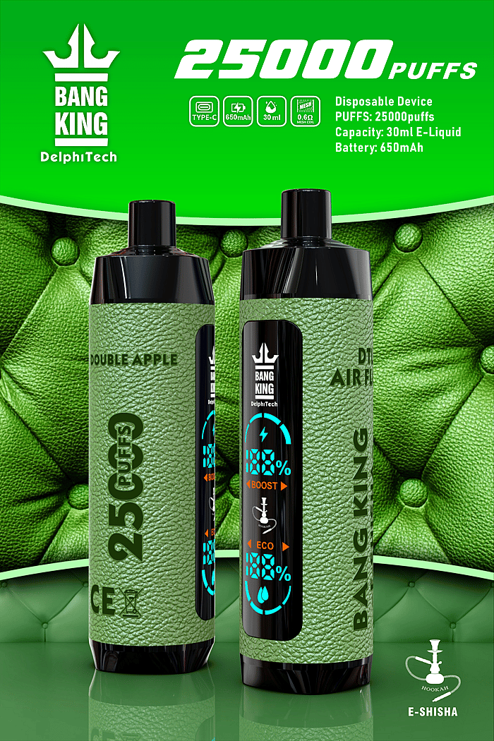 Bang King Shisha 25000 bocanadas Vape desechable al por mayor