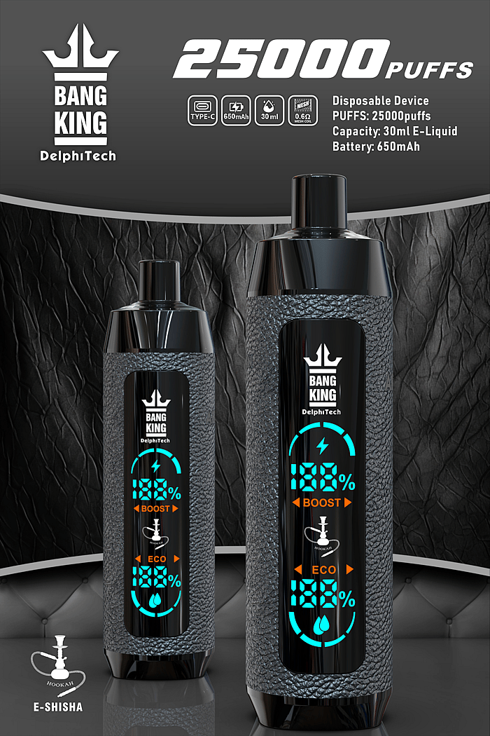 Bang King Shisha 25000 bocanadas Vape desechable al por mayor