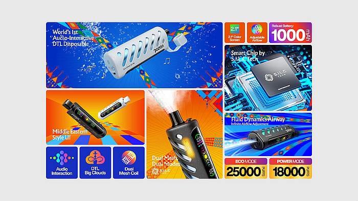 vozol gear shisha 25000 puffs wholesale disposable vape