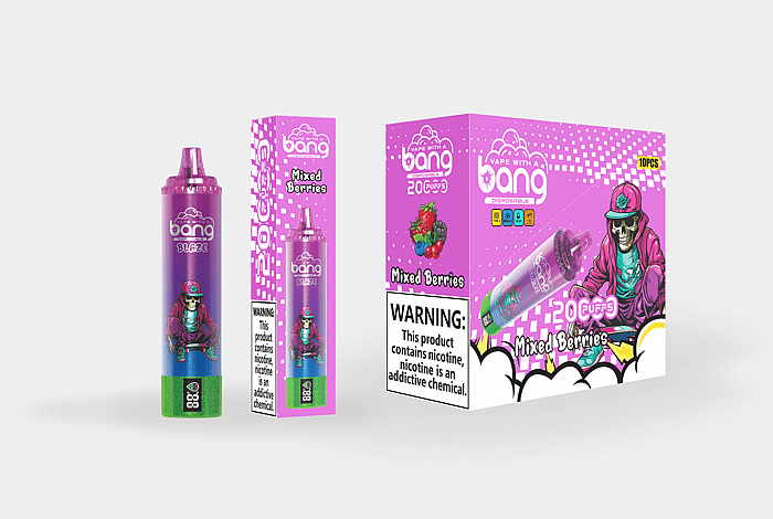 Bang Tornado 20000 bocanadas, venta al por mayor, vaporizador desechable