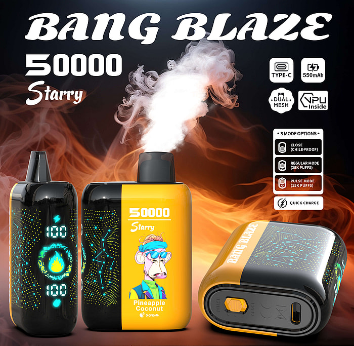 Bang Blaze 50000 50k sbuffi all'ingrosso, sigaretta elettronica usa e getta
