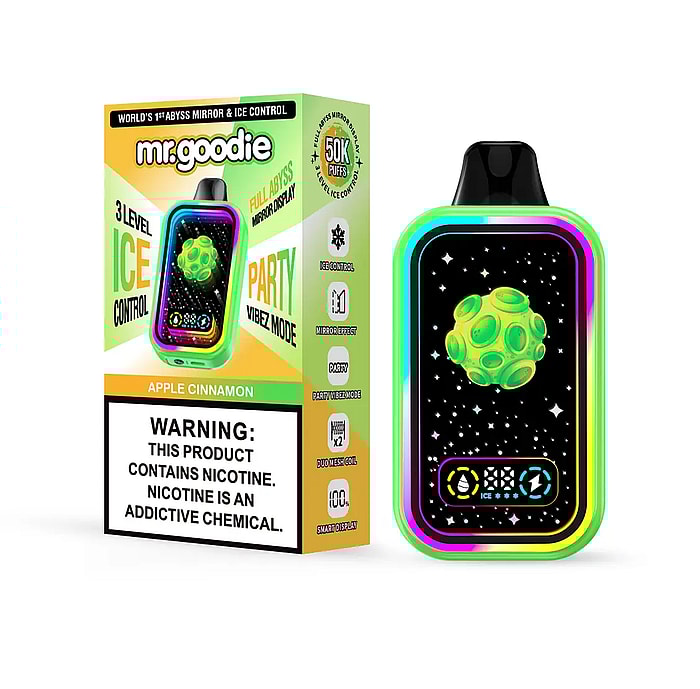 Vape jetable Mr.Goodie 50 000 bouffées en gros
