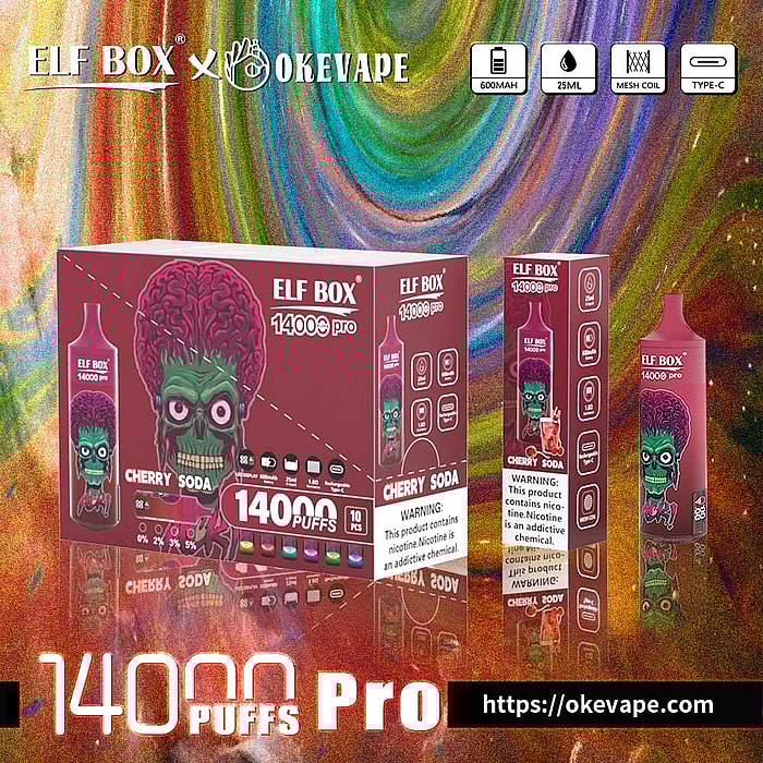 Elf Box RGB 14000 Pro Puffs Großhandel Einweg-Vape