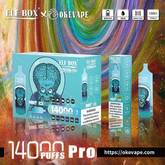Elf Box RGB 14000 Pro Puffs Großhandel Einweg-Vape