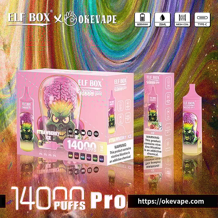 Elf Box RGB 14000 Pro Puffs Großhandel Einweg-Vape