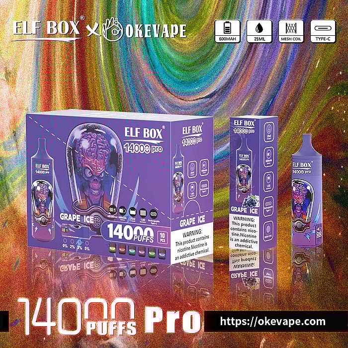 Elf Box RGB 14000 Pro Puffs Großhandel Einweg-Vape