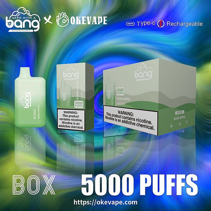 Bang BC5000 5000 Züge Großhandel Einweg-Vape