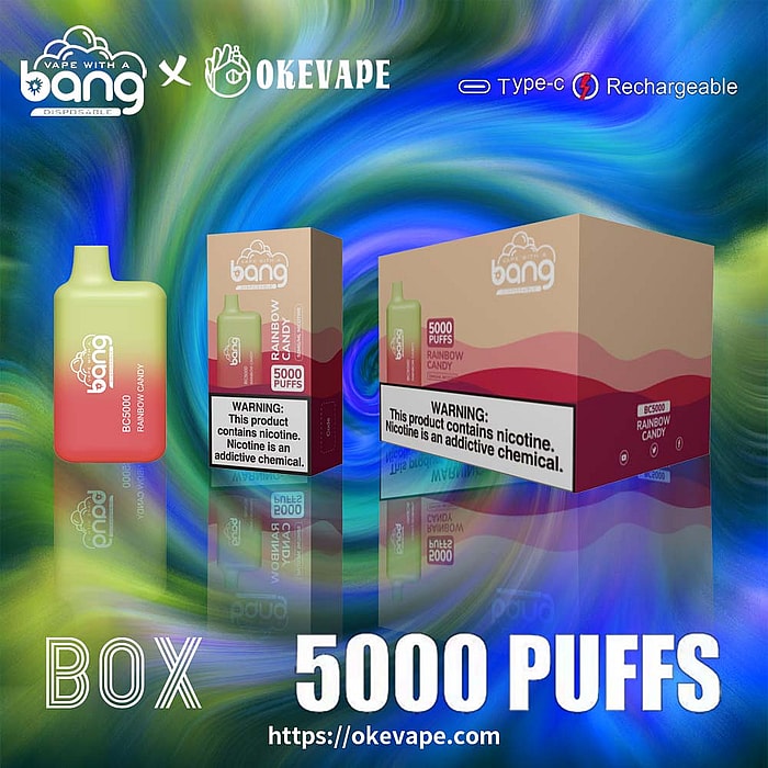 Bang BC5000 5000 Züge Großhandel Einweg-Vape