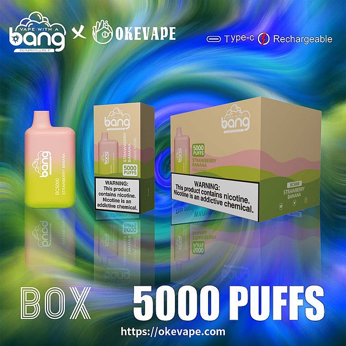 Bang BC5000 5000 Züge Großhandel Einweg-Vape