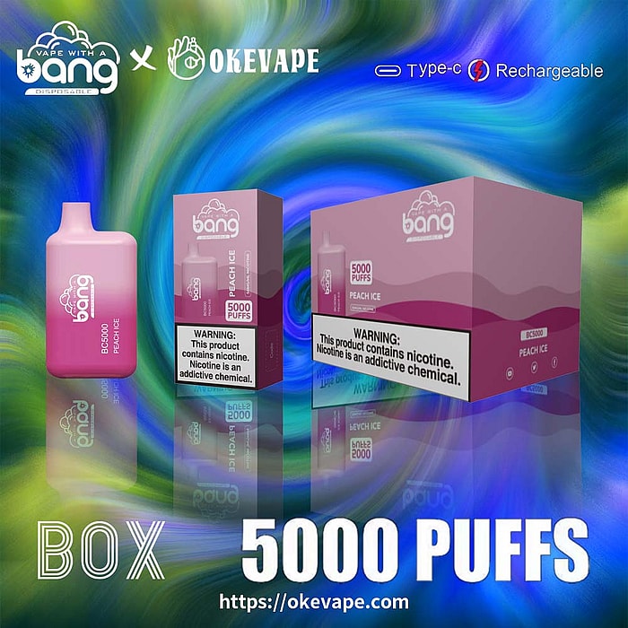 Bang BC5000 5000 Züge Großhandel Einweg-Vape