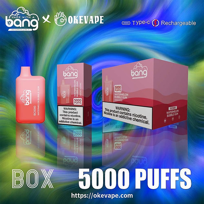 Bang BC5000 5000 Züge Großhandel Einweg-Vape