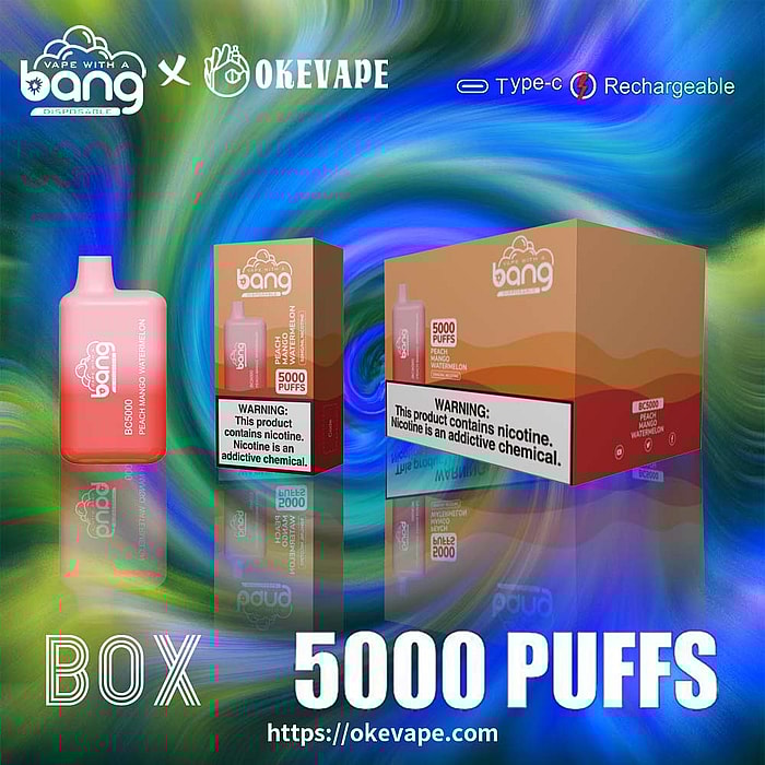 Bang BC5000 5000 Züge Großhandel Einweg-Vape