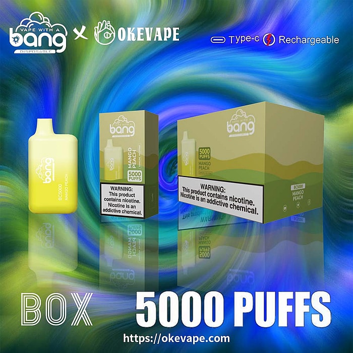 Bang BC5000 5000 Züge Großhandel Einweg-Vape