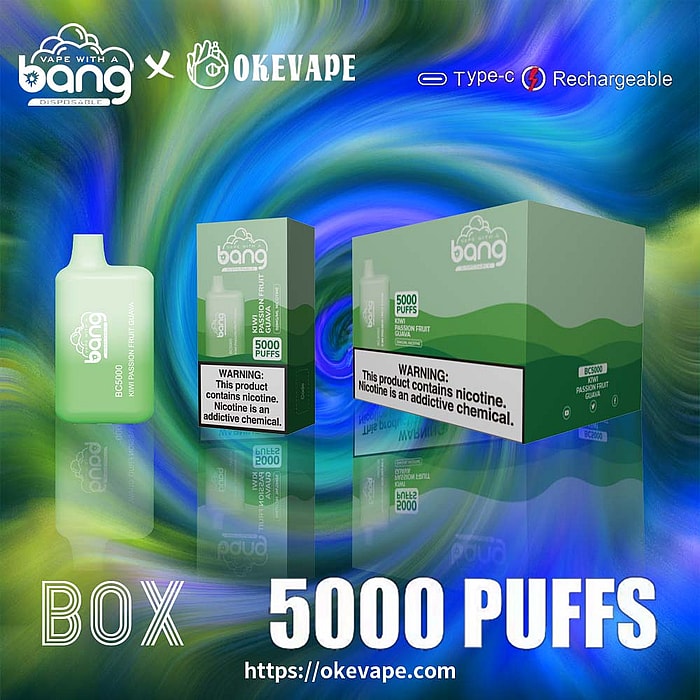 Bang BC5000 5000 Züge Großhandel Einweg-Vape
