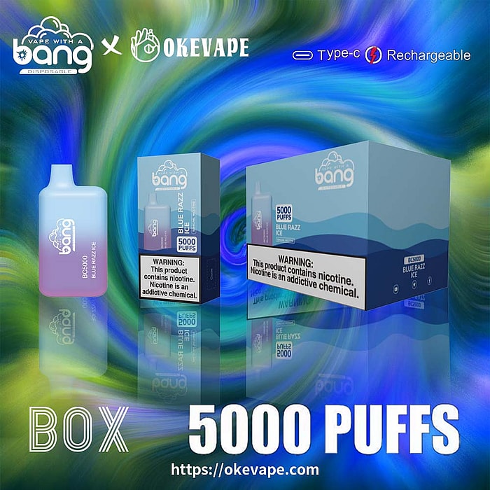Bang BC5000 5000 Züge Großhandel Einweg-Vape