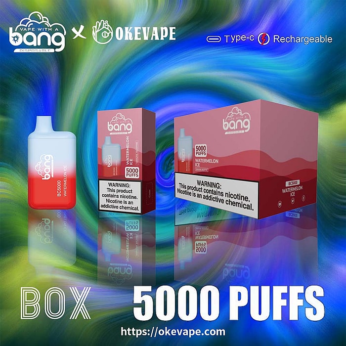 Bang BC5000 5000 Züge Großhandel Einweg-Vape