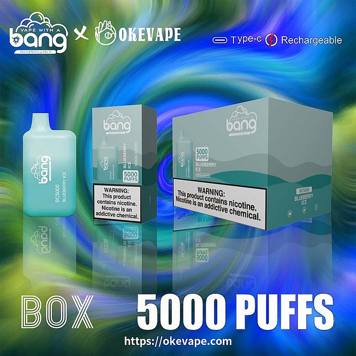Bang BC5000 5000 Züge Großhandel Einweg-Vape