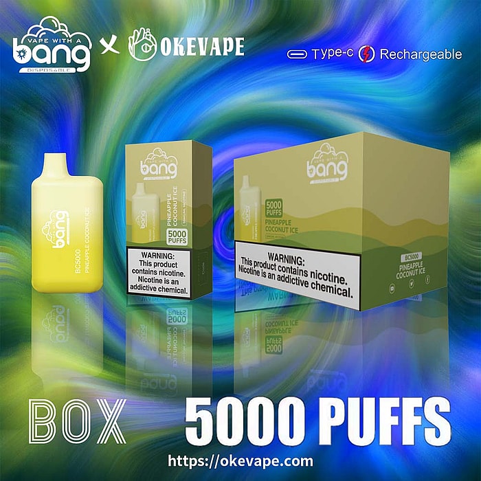 Bang BC5000 5000 Züge Großhandel Einweg-Vape