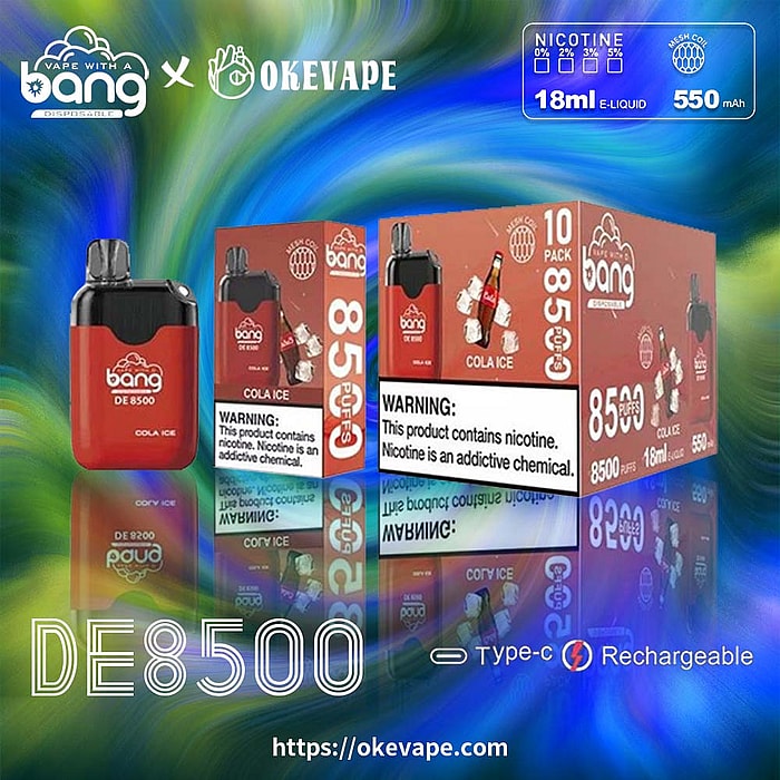 bang de 8500 puffs wholesale disposable vape