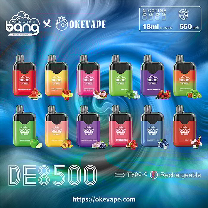 bang de 8500 puffs wholesale disposable vape