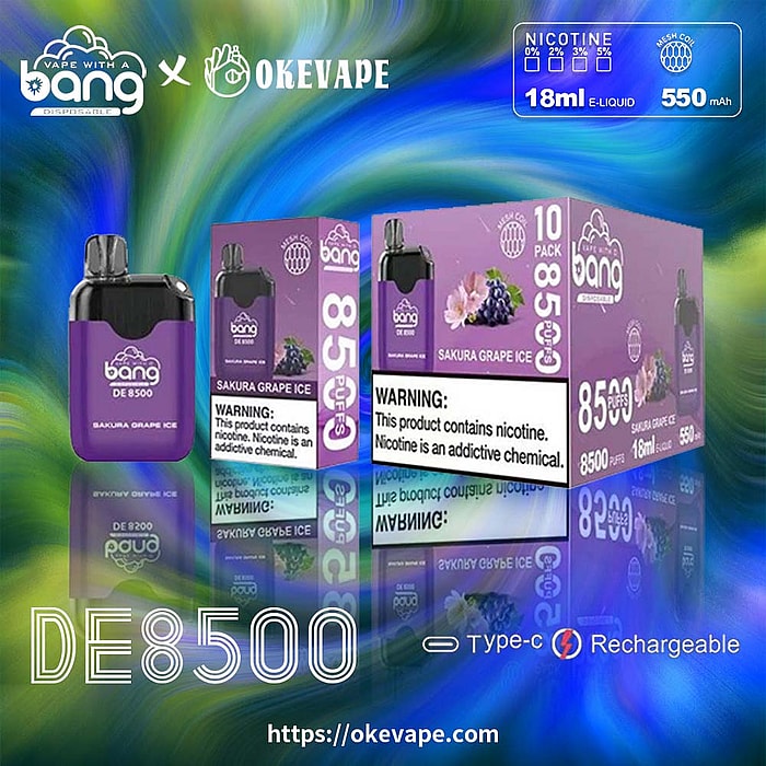 bang de 8500 puffs wholesale disposable vape