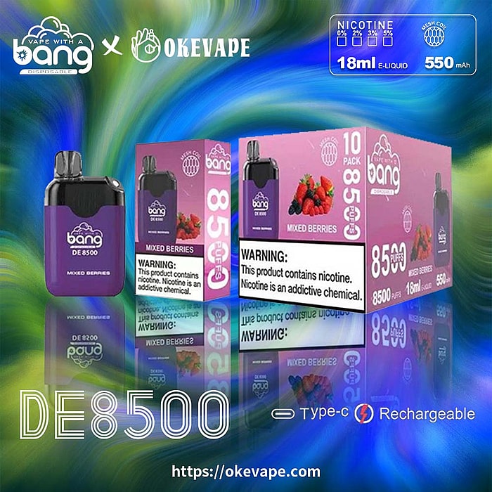 bang de 8500 puffs wholesale disposable vape