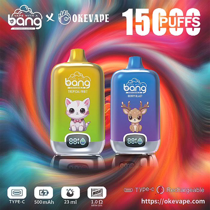 Bang Digital 15000 Züge Großhandel Einweg-Vape