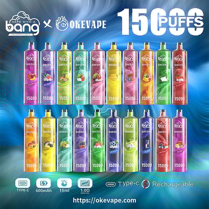 bang shisha 15000 puffs wholesale disposable vape