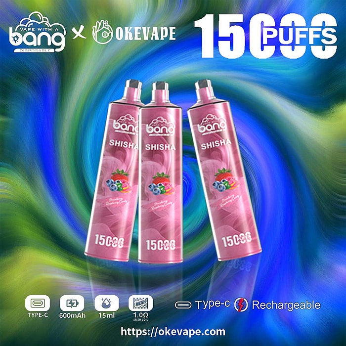 bang shisha 15000 puffs wholesale disposable vape