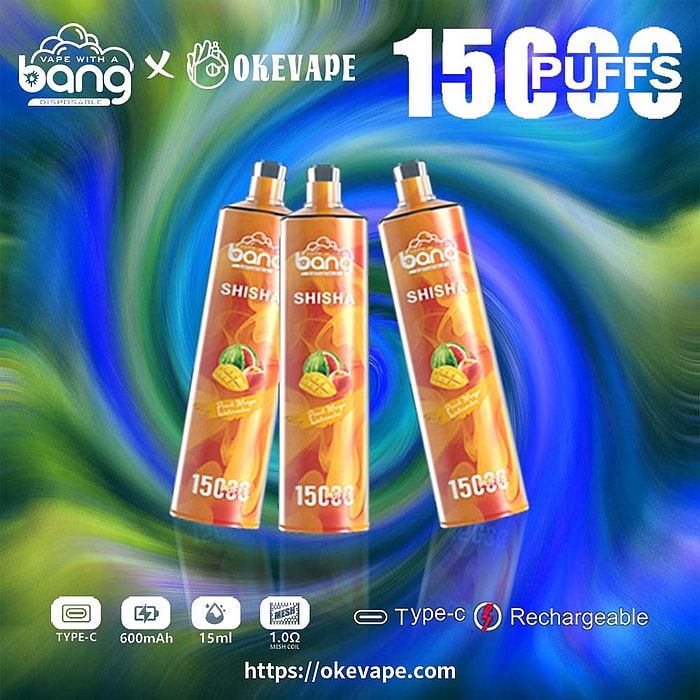 bang shisha 15000 puffs wholesale disposable vape
