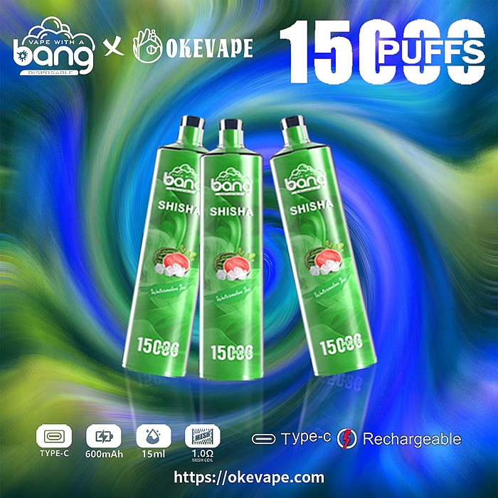 bang shisha 15000 puffs wholesale disposable vape