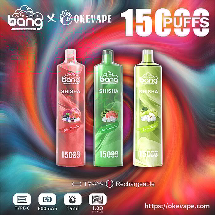 bang shisha 15000 puffs wholesale disposable vape