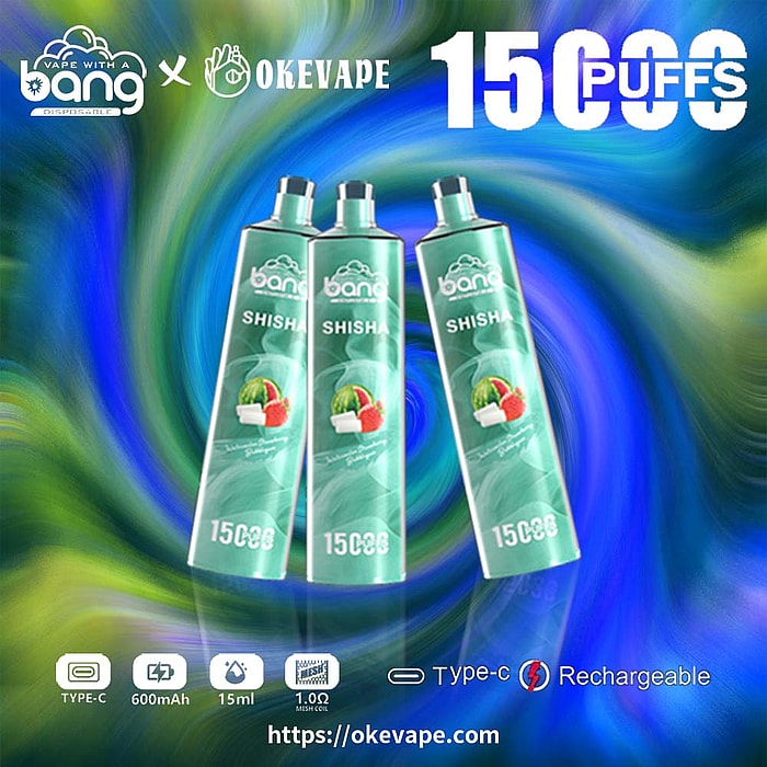 bang shisha 15000 puffs wholesale disposable vape
