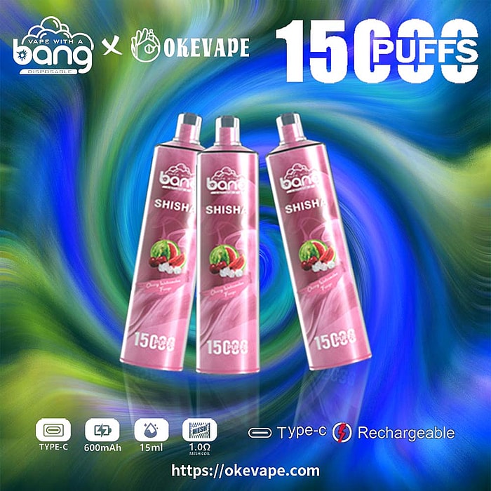 bang shisha 15000 puffs wholesale disposable vape