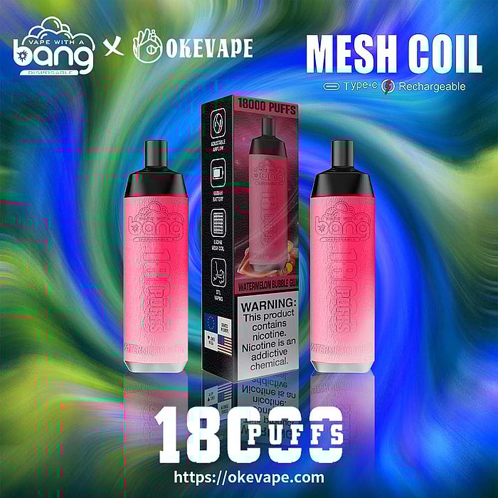 bang crown bar 18000 puffs wholesale disposable vape