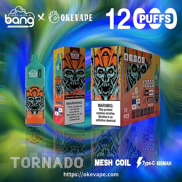 bang tornado 12000 puffs wholesale disposable vape