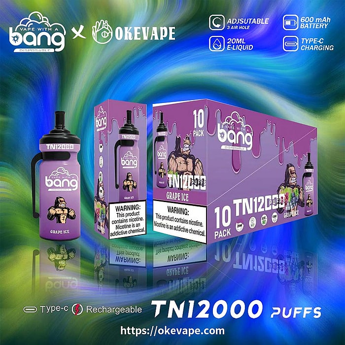 Bang TN 12000 Puffs Großhandel Einweg-Vape
