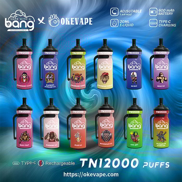 Bang TN 12000 Puffs Großhandel Einweg-Vape