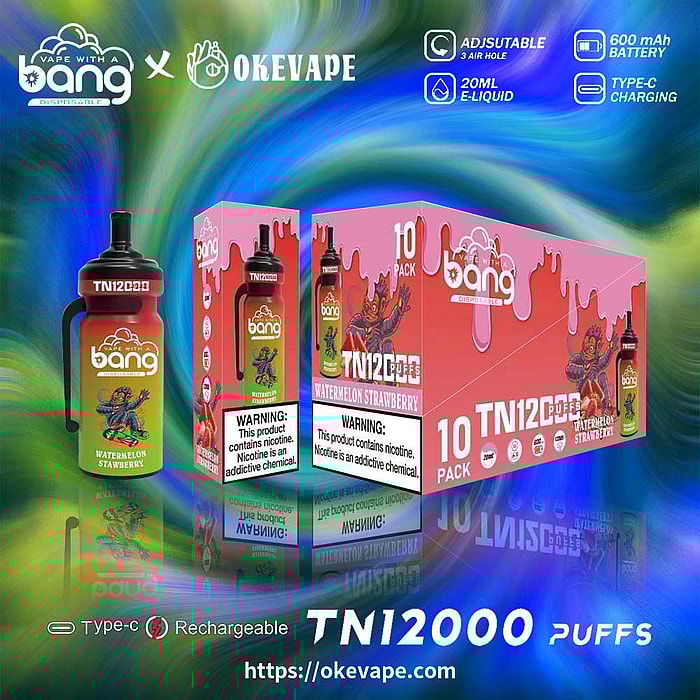 Bang TN 12000 Puffs Großhandel Einweg-Vape