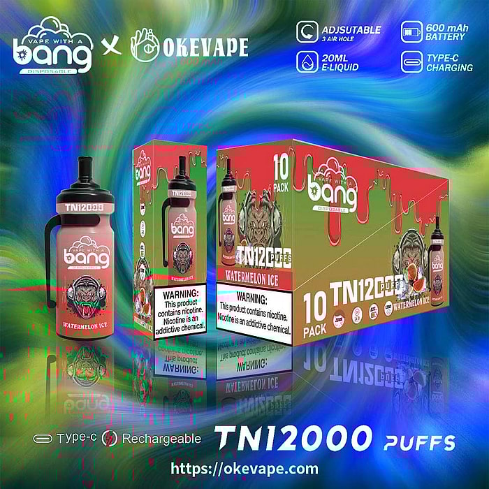 Bang TN 12000 Puffs Großhandel Einweg-Vape