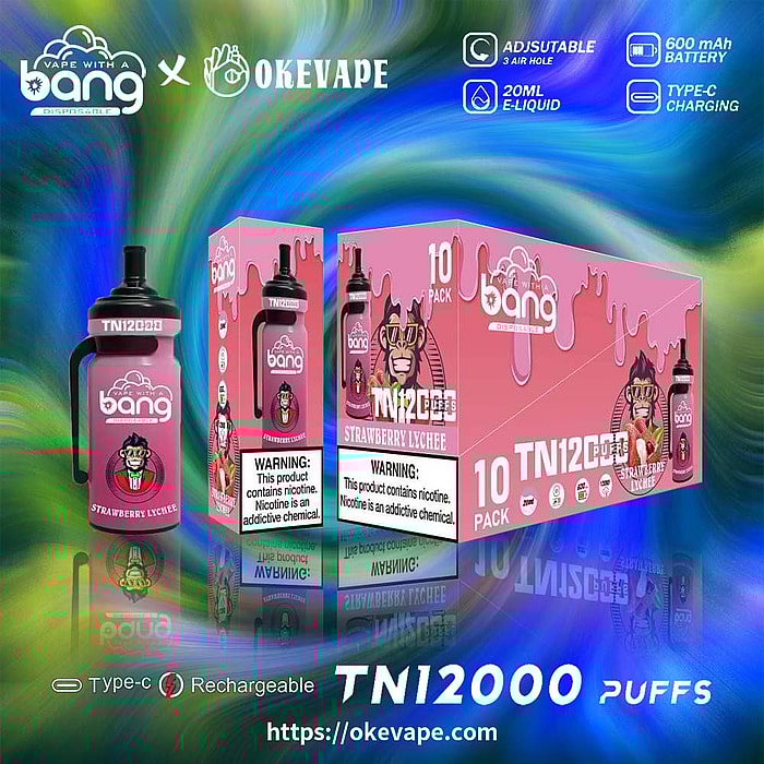 Bang TN 12000 Puffs Großhandel Einweg-Vape